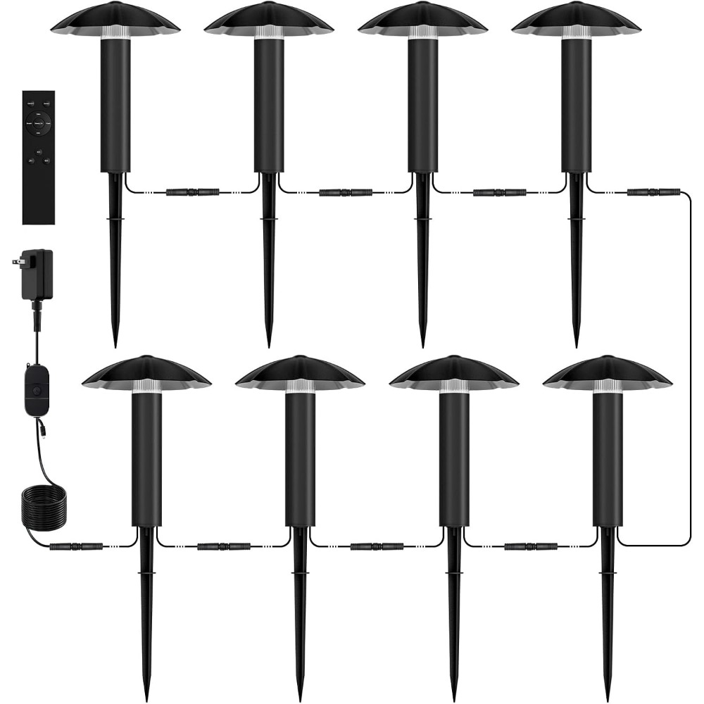 Outdoor Lighting Low Voltage - Комплект ландшафтного освещения на 8 ламп