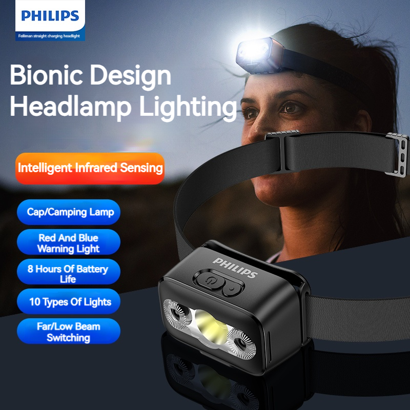 Outdoor Lighting Usa - Philips светодиодный налобный фонарь с датчиком,