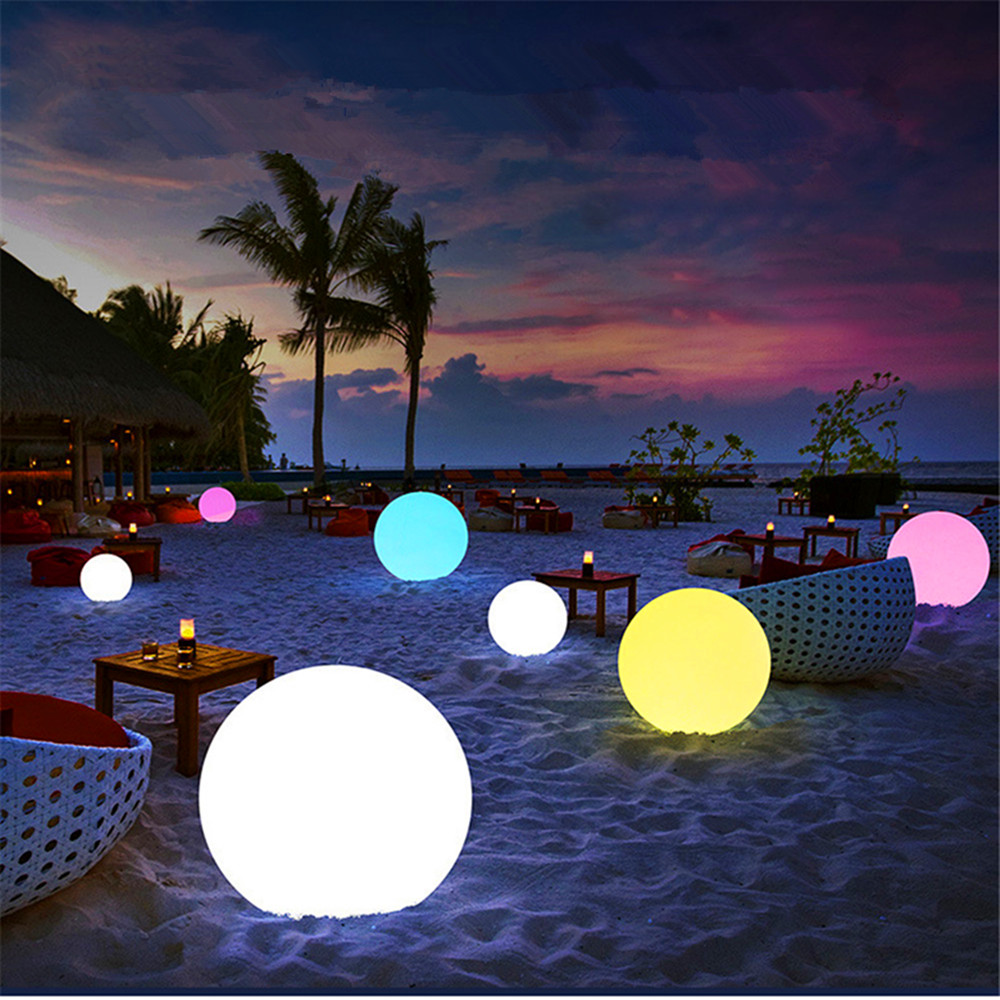 Outdoor Lighting Effects - Перезаряжаемый светодиодный светящийся шаровой светильник для