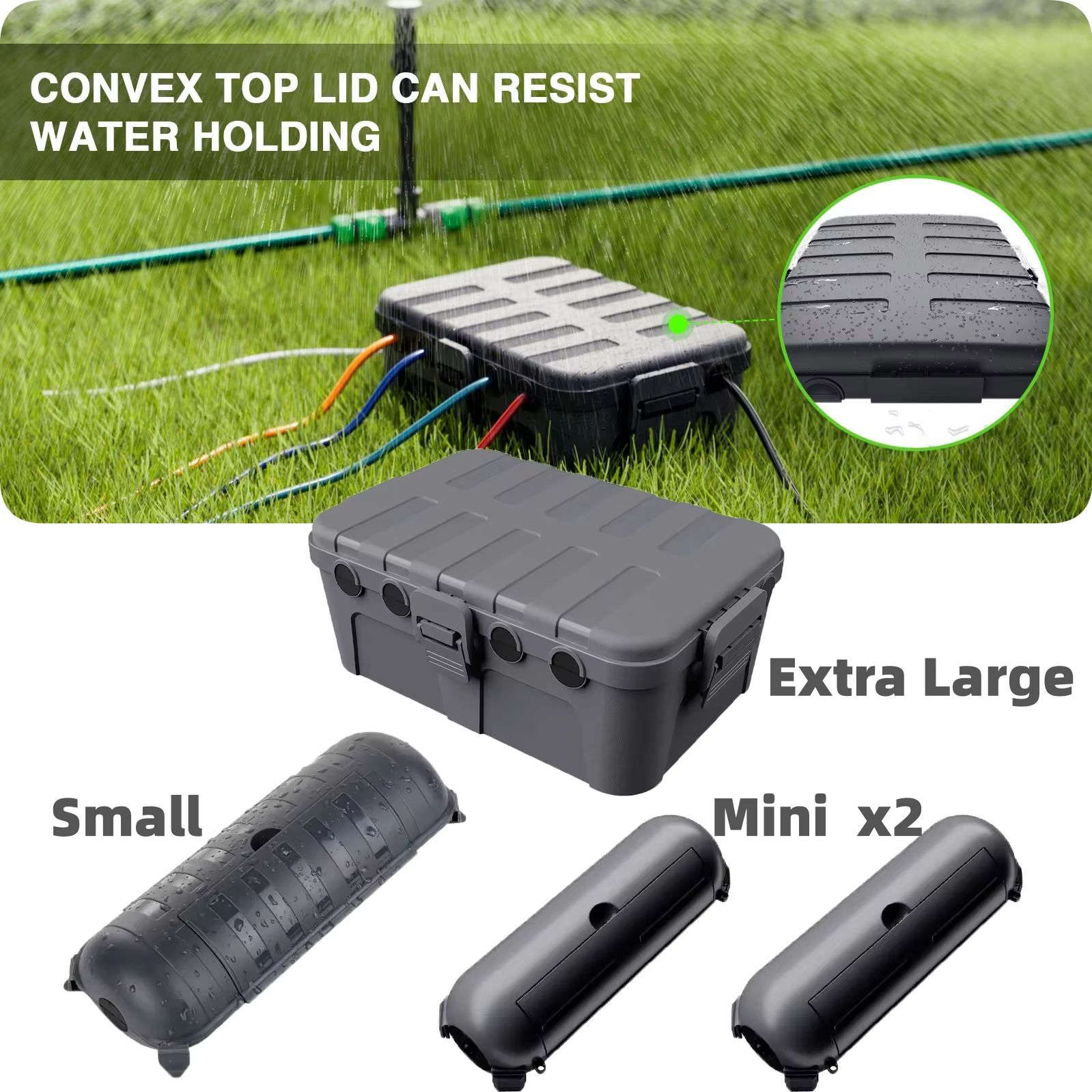 Outdoor Lighting Cable - Большие всепогодные защитные колпаки для уличных