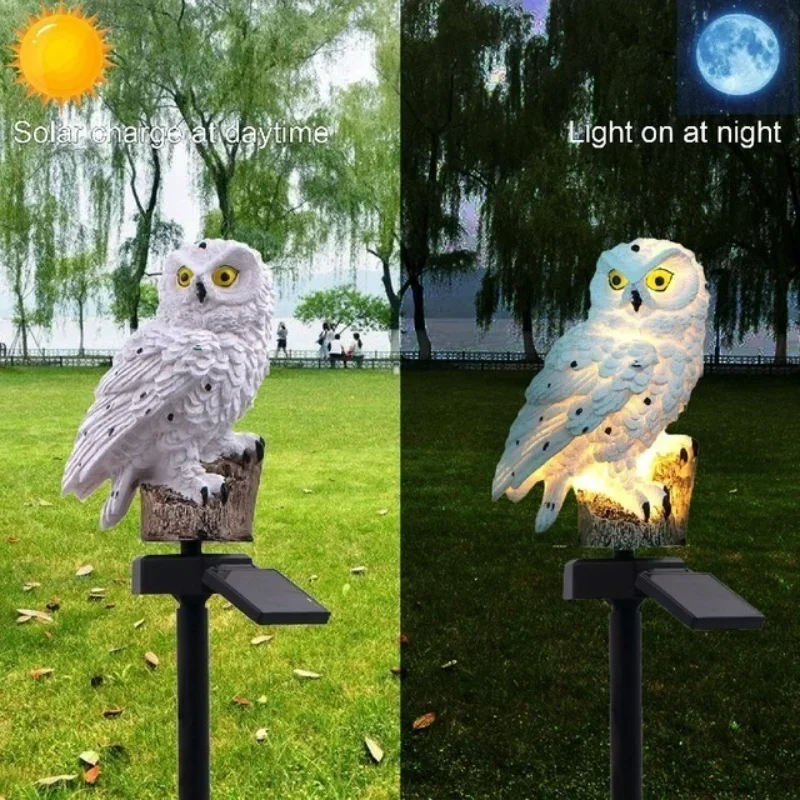 Outdoor Lighting Traditional - Лампа в форме Совы наружная Напольная