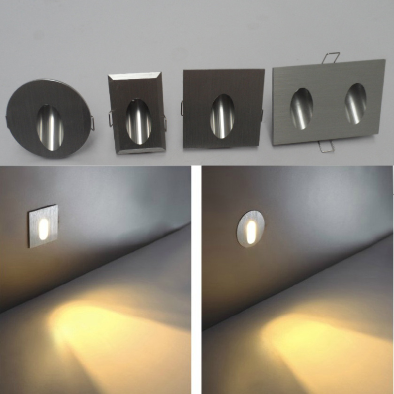 Wired Pathway Light - Алюминиевый современный светодиодный светильник для лестницы