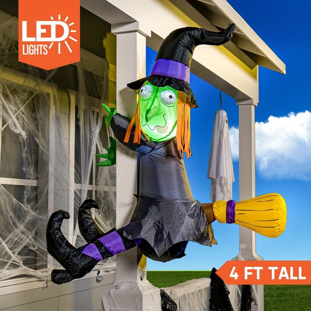 Outdoor Lighting Effects - Надувная ведьма на Хэллоуин 4 фута