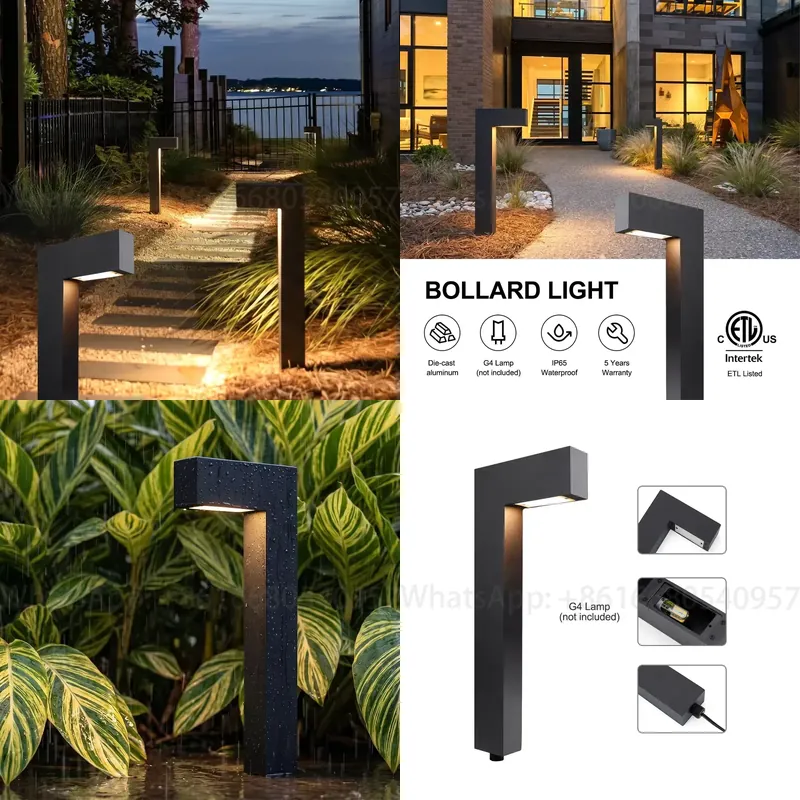 Outdoor Lighting Low Voltage - Алюминиевый садовый столбиковый светильник для улицы,