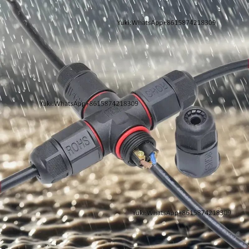 Outdoor Lighting Cable - Водонепроницаемый электрический соединитель IP68 T-Tap, 4-контактный,