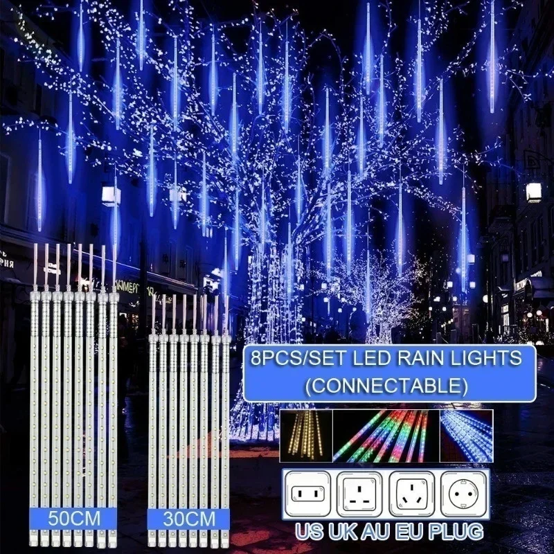 Outdoor Lighting Effects - 30 см/50 см водонепроницаемый метеоритный дождь,