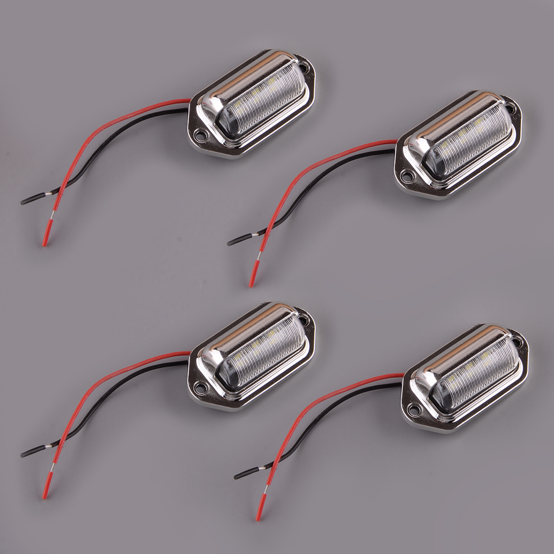 Outdoor Lighting Deck - 4 шт. водонепроницаемых светодиодных фонарей для