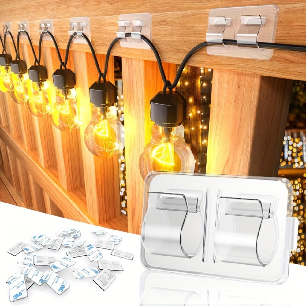 Outdoor Lighting Cable - 4/10 шт. крючки для наружных гирлянд