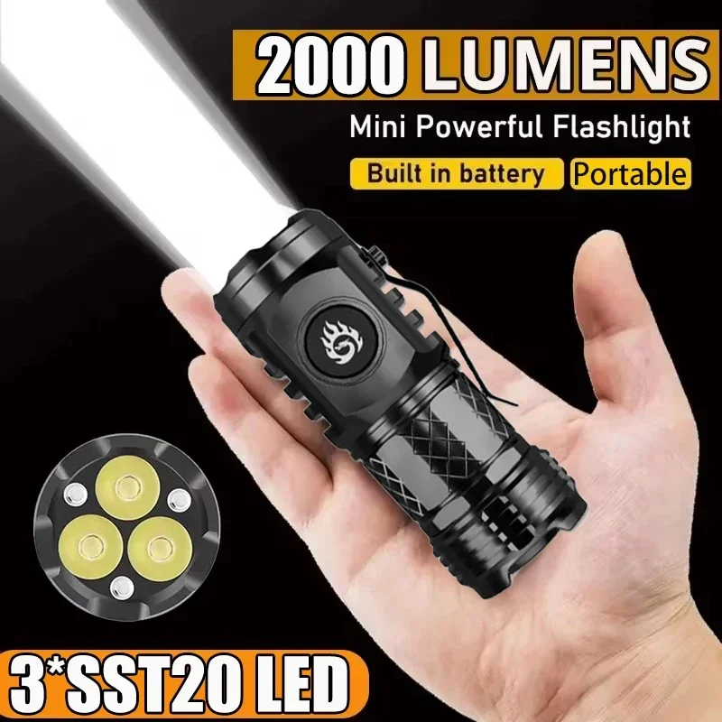 Outdoor Lighting Quality - Мощный тактический фонарь с 3 светодиодами,