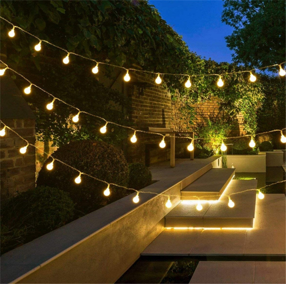 Светодиодные гирлянды 3-10 м н – обзор и цена Outdoor Lighting Garden