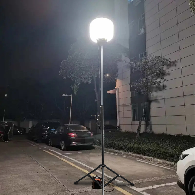 Наружная телескопическая мачта – обзор и цена Outdoor Lighting Rental