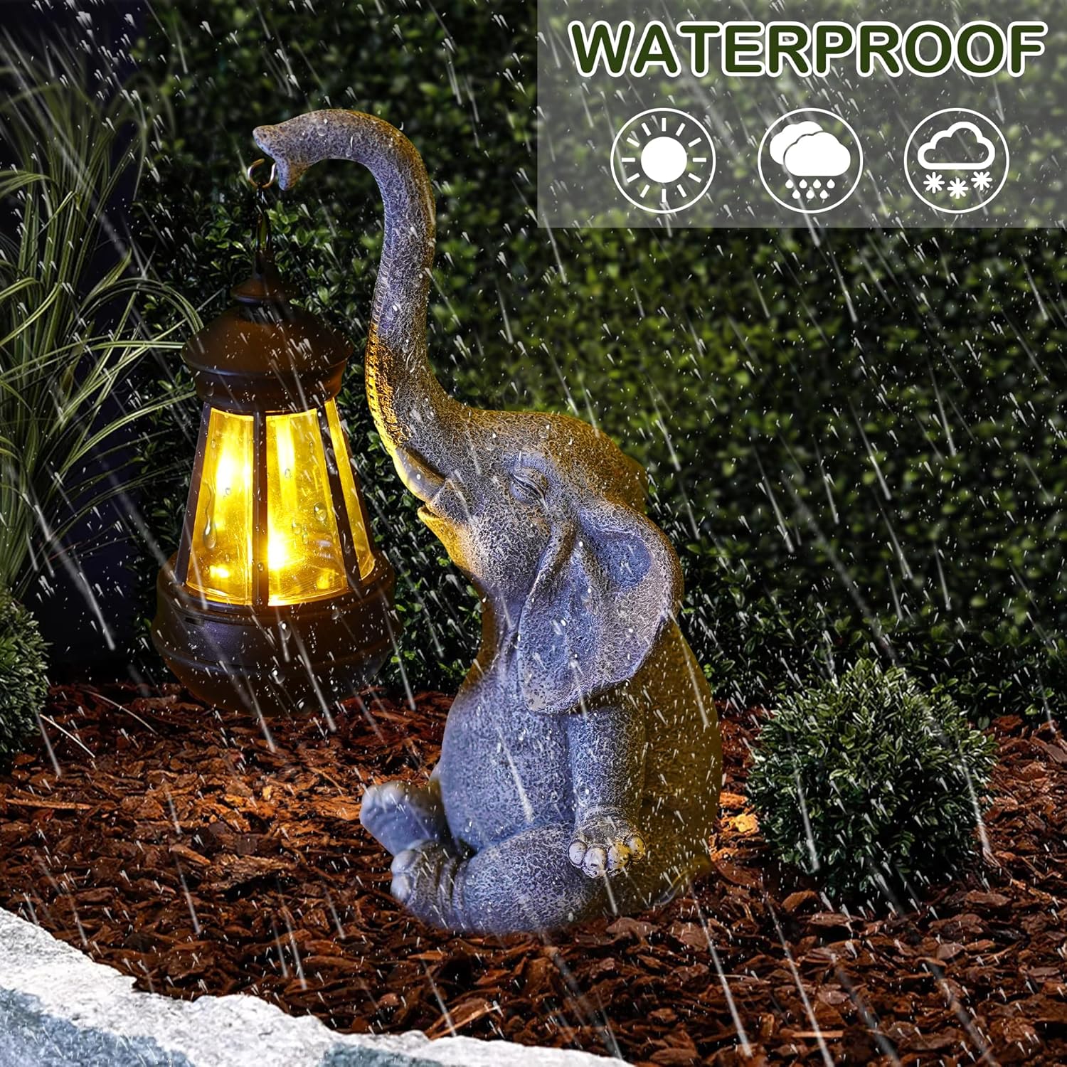 Садовая статуэтка слона из смо – обзор и цена Outdoor Lighting Traditional