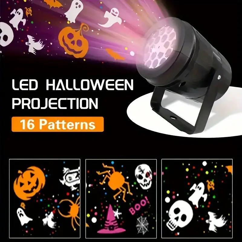 Светодиодный проектор для Хэлл – обзор и цена Outdoor Lighting Effects