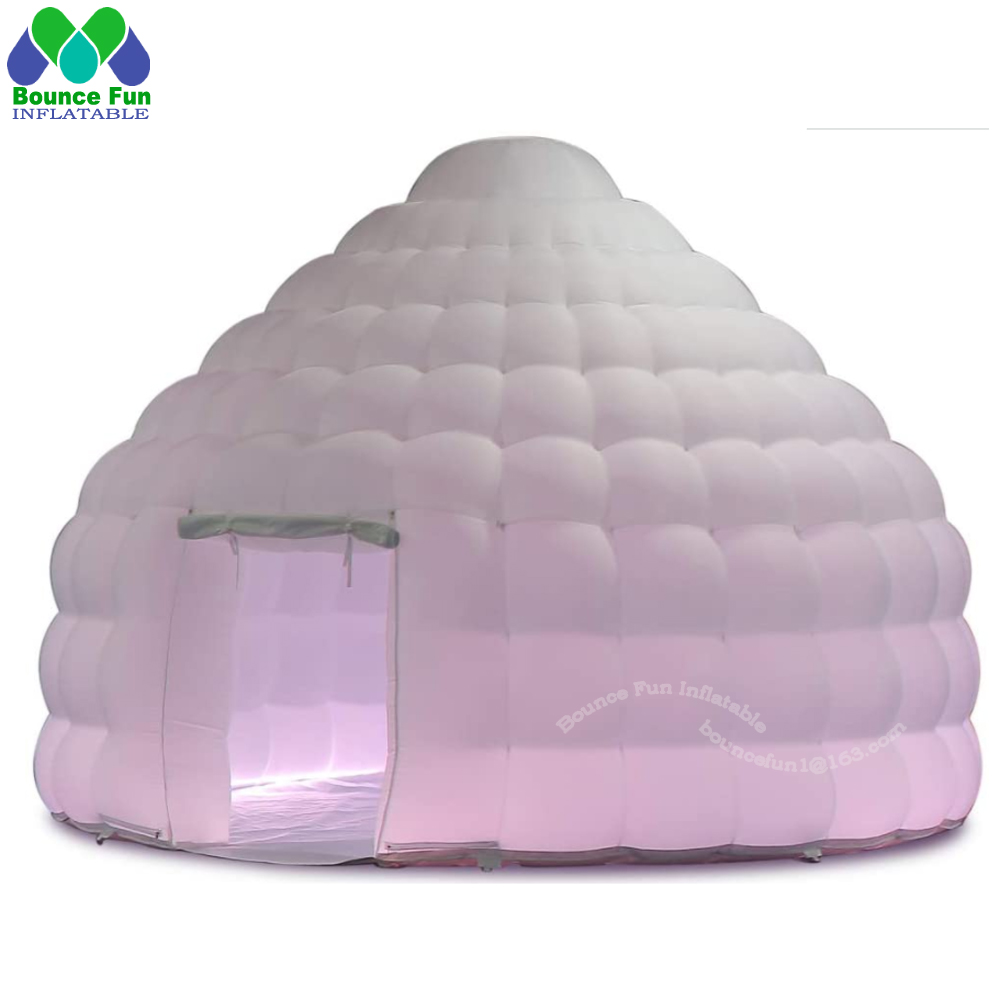 Белая надувная купольная палат – обзор и цена Outdoor Lighting Rental