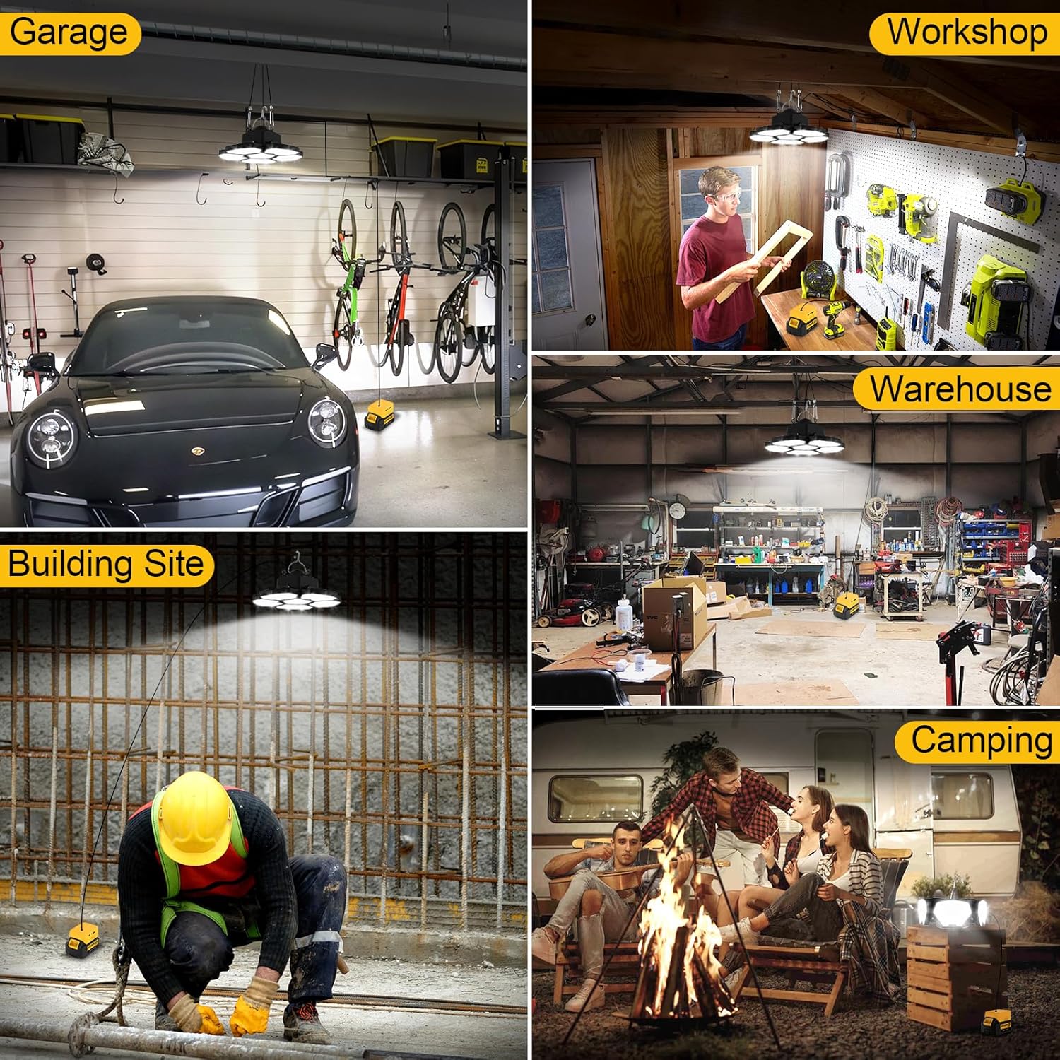 Аккумуляторный светильник для  – обзор и цена Outdoor Lighting Garage