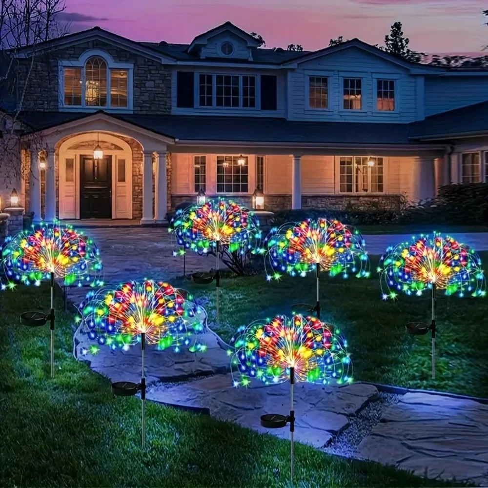 Солнечные светодиодные фейерве – обзор и цена Outdoor Lighting Effects