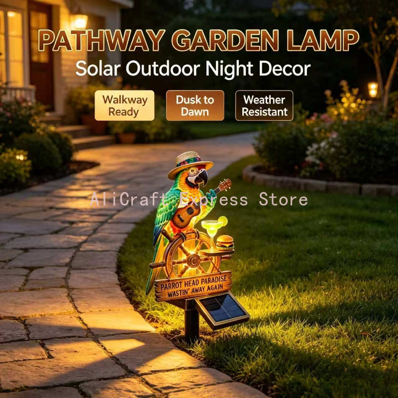 Садовый светильник Parrot на с – обзор и цена Wired Pathway Light