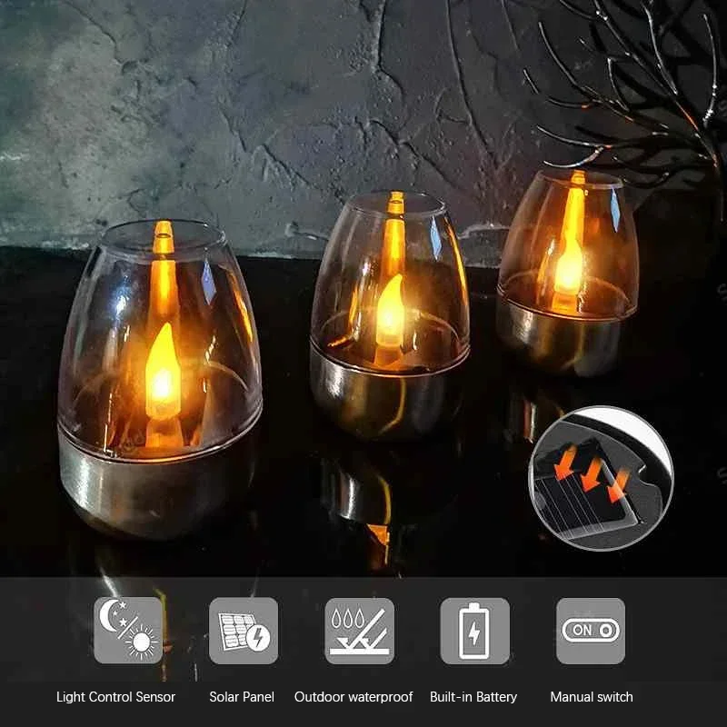 Светодиодные солнечные свечи и – обзор и цена Outdoor Lighting Deck