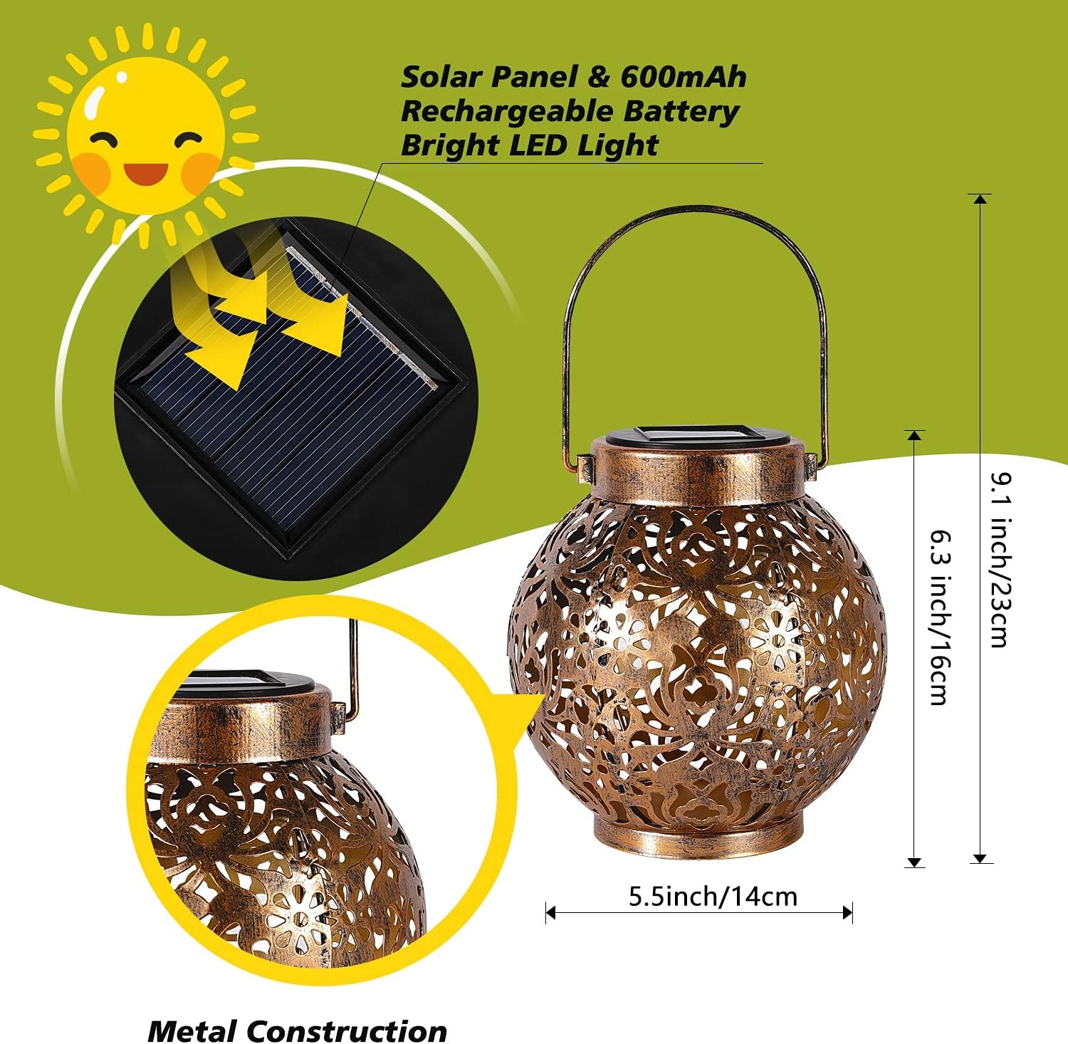 1-6 шт. марокканских солнечных – обзор и цена Outdoor Lighting Traditional