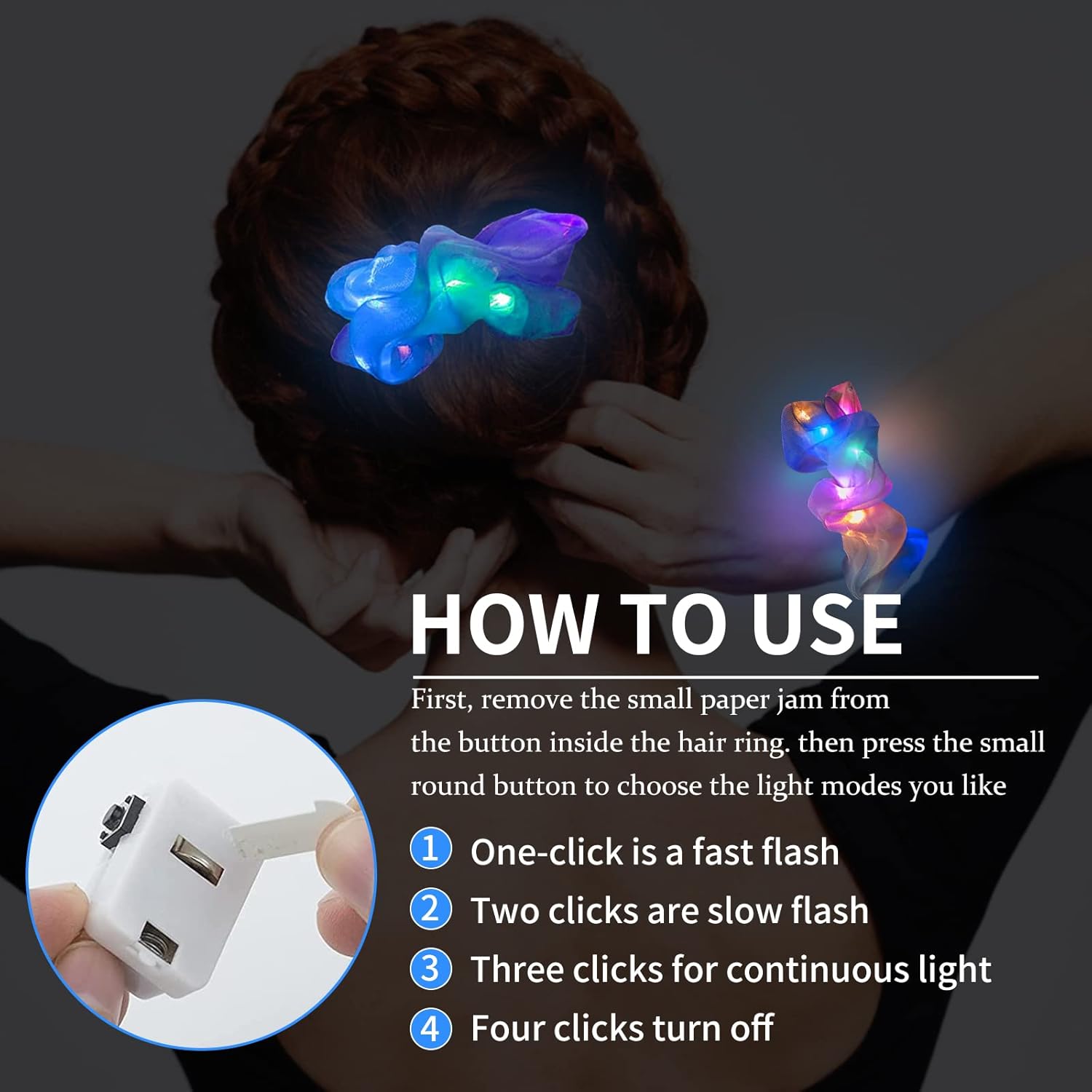 6 шт. светящиеся резинки для в – обзор и цена Outdoor Lighting Effects