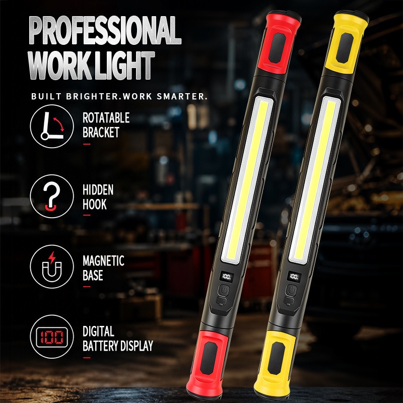 Магнитный рабочий фонарь COB с – обзор и цена Outdoor Lighting Repair