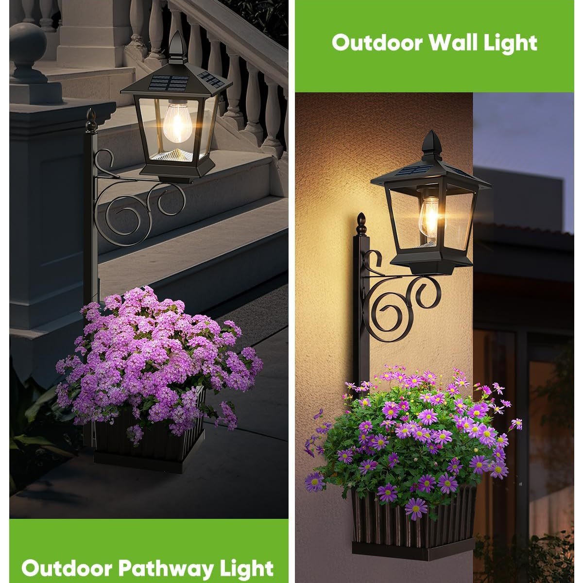 Солнечный светильник-кашпо 2-в – обзор и цена Outdoor Lighting Garden
