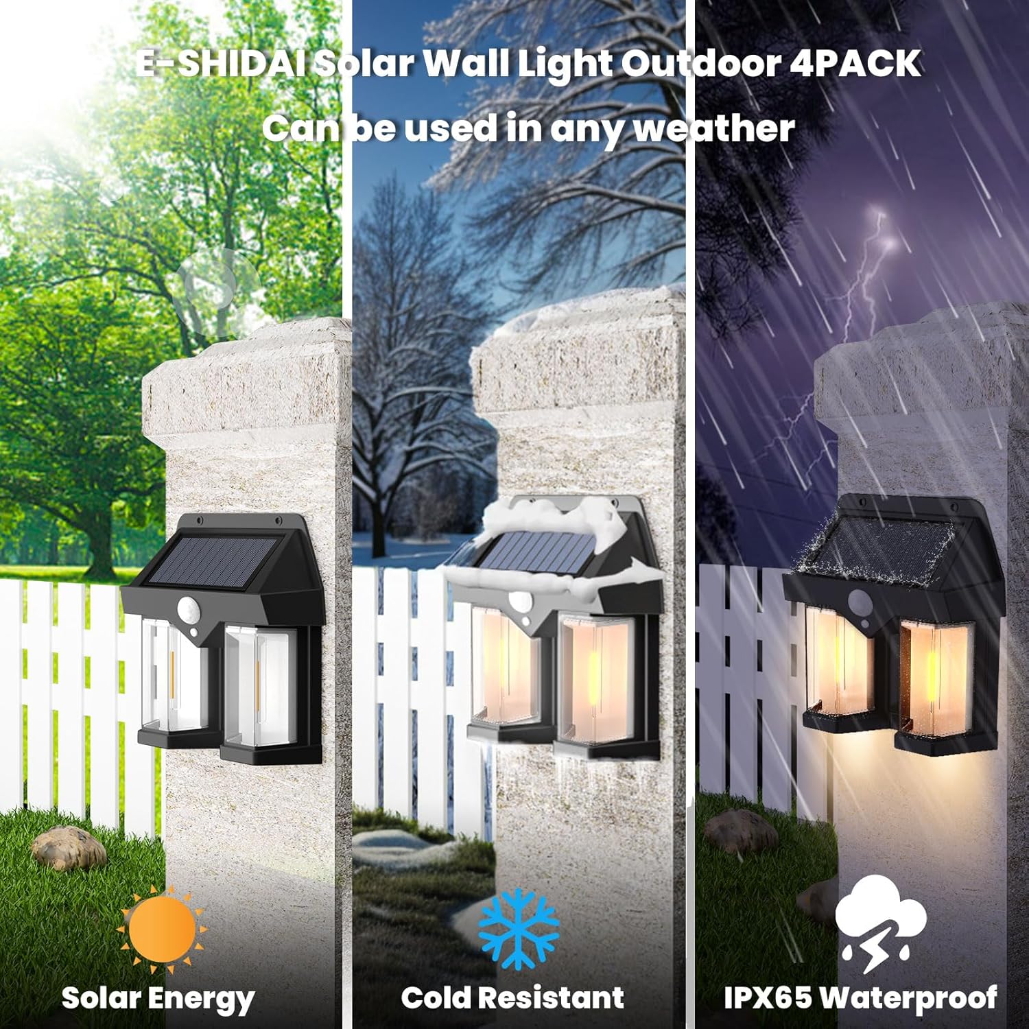 Солнечный настенный светильник – обзор и цена Outdoor Lighting Linear