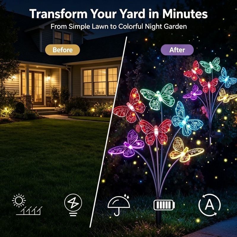 Солнечные светильники в виде б – обзор и цена Outdoor Lighting Garden