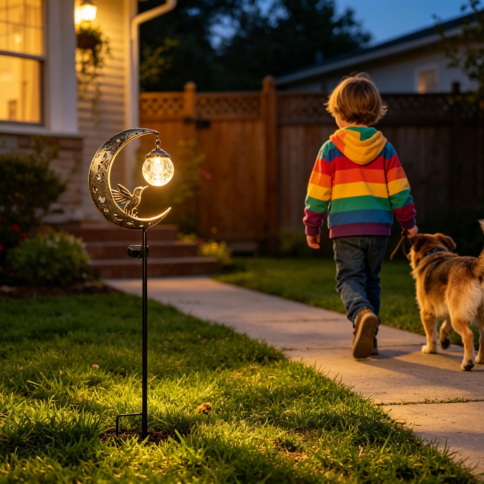 Солнечные светильники-фигурки  – обзор и цена Outdoor Lighting Yard Stakes