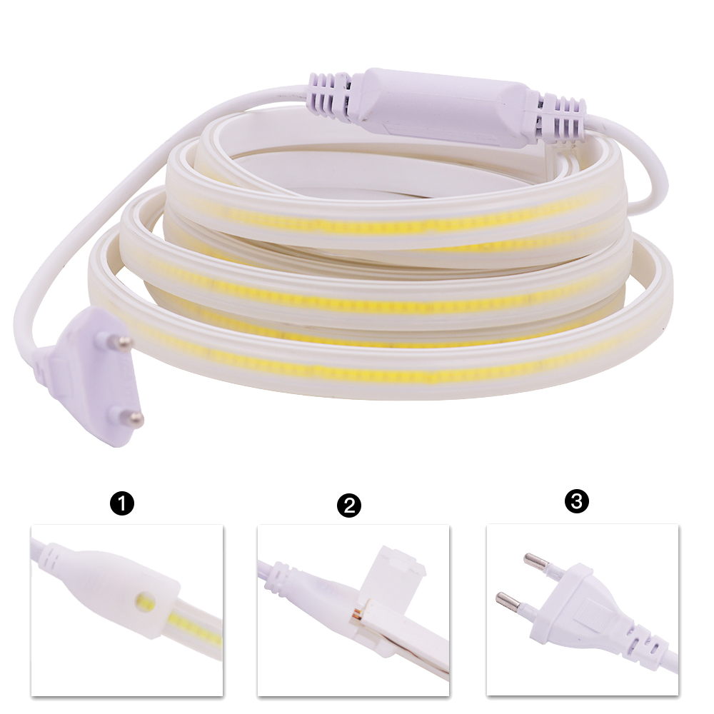 Светодиодная лента 220 В COB I – обзор и цена Outdoor Lighting Linear